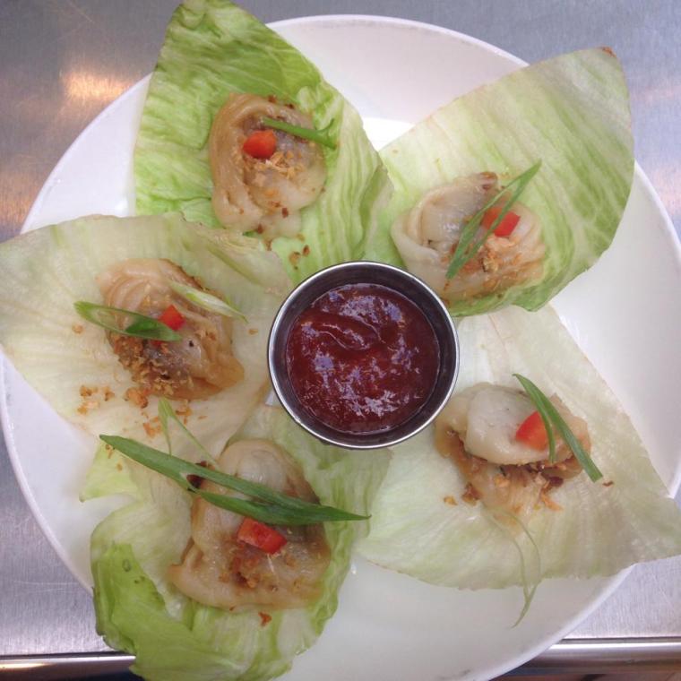thai crepe dumplings
